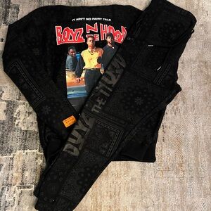 Boyz N the Hood Hoodie and Sweats Mens Large Shoe Palace Limited Edition Set